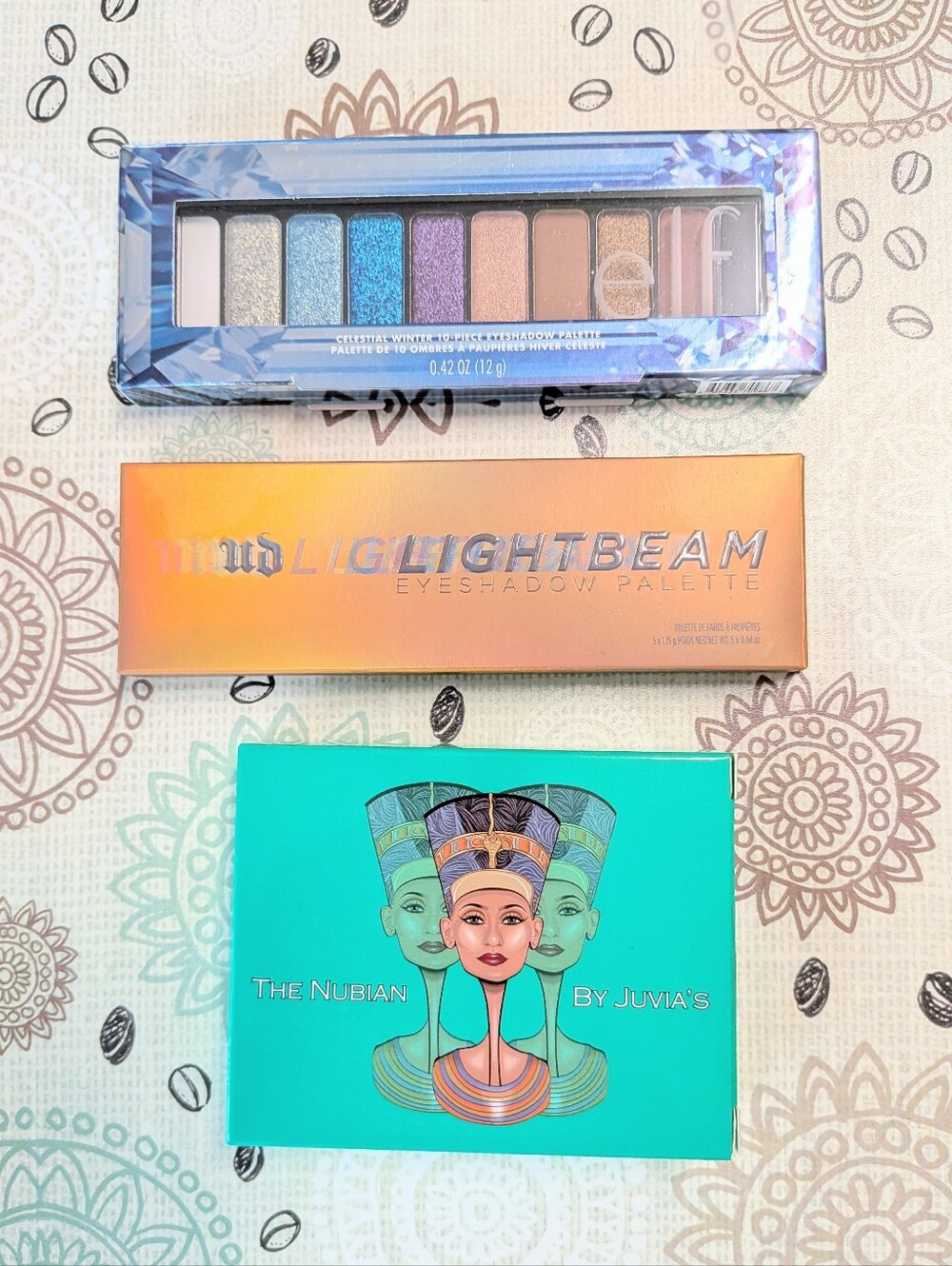 Eyeshadow Palette Bundle - Elf, Urban Decay, Juvia's Place